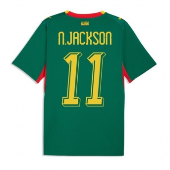Billige Fotballdrakt Senegal Nicolas Jackson #11 Replika Bortedrakt VM 2026 Kortermet